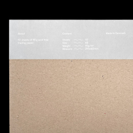 Tracing Paper Pad 90g A3 i gruppen  Papir & Blokk / Artistblokk / Tracing og sporingspapir hos Pen Store (129942)