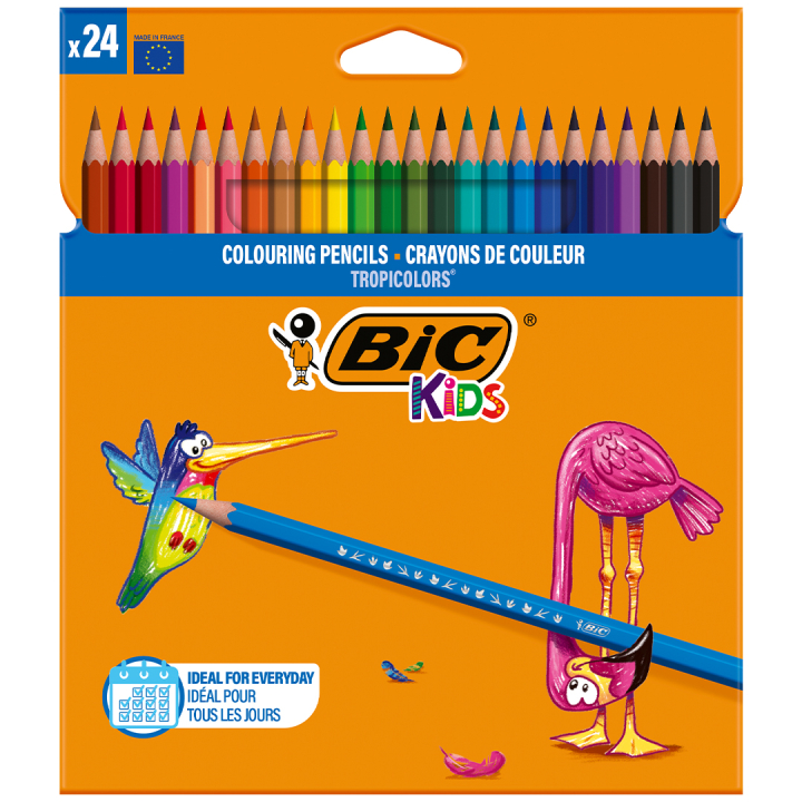 Kids Tropicolors Fargeblyanter 24-set i gruppen Kids / Barnepenner / Fargeblyanter for barn hos Pen Store (100241)