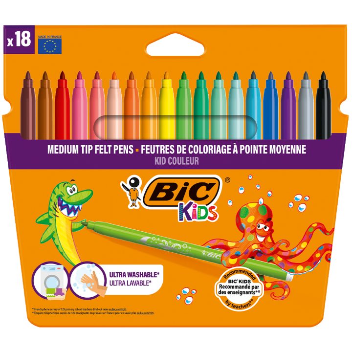 Kids Couleur Tusjpenner 18-set i gruppen Kids / Barnepenner / Tusjer for barn hos Pen Store (100252)