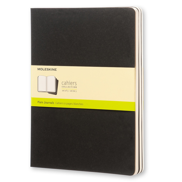Cahier Notebook XL Black i gruppen  Papir & Blokk / Skrive og ta notater / Notatbøker hos Pen Store (100325_r)