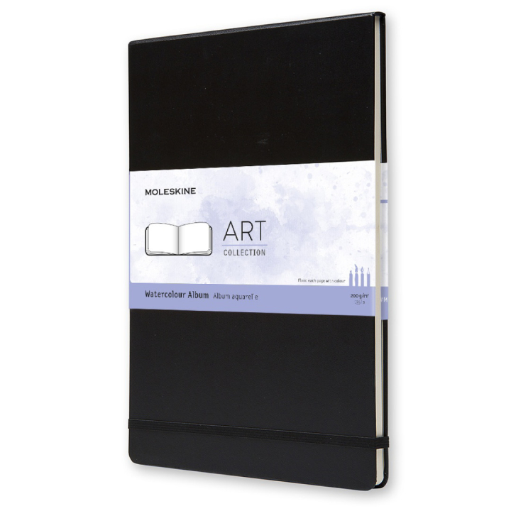 Watercolor ART collection Album A4 Black i gruppen  Papir & Blokk / Artistblokk / Akvarellpapir hos Pen Store (100379)
