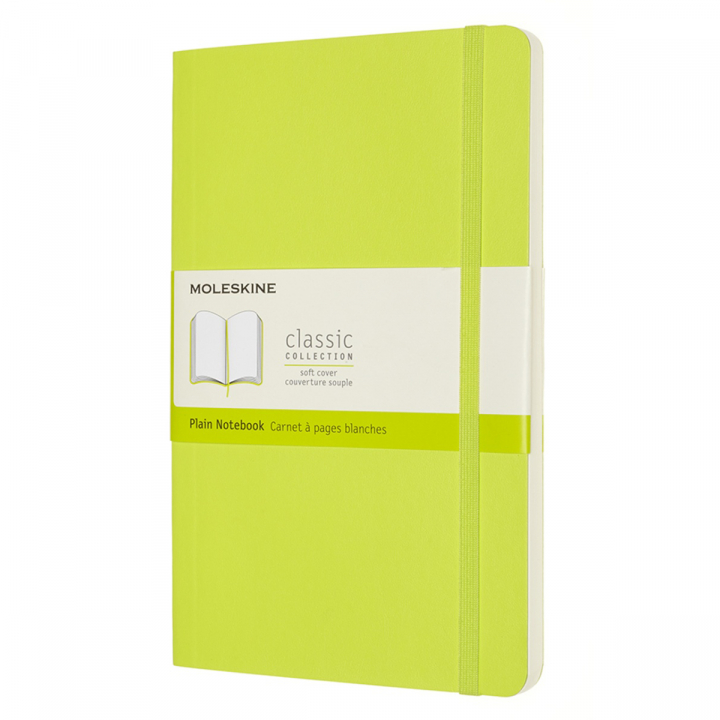 Classic Soft Cover XL Lemon Green i gruppen  Papir & Blokk / Skrive og ta notater / Notatbøker hos Pen Store (100427_r)