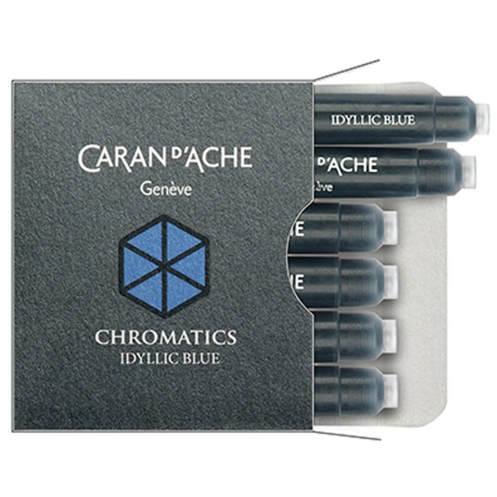 Caran d'Ache Chromatics Ink cartridge 6-pakke Ultraviolet