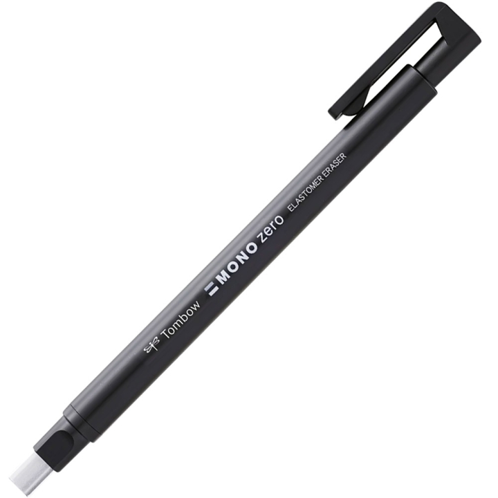 Mono Zero Viskepenn Rectangular Black i gruppen Penner / Penntilbehør / Viskelær hos Pen Store (100950)