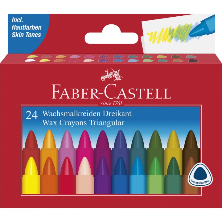 Wax Fargestifter - Set of 24 i gruppen Kids / Barnepenner / Kritt for barn hos Pen Store (101417)