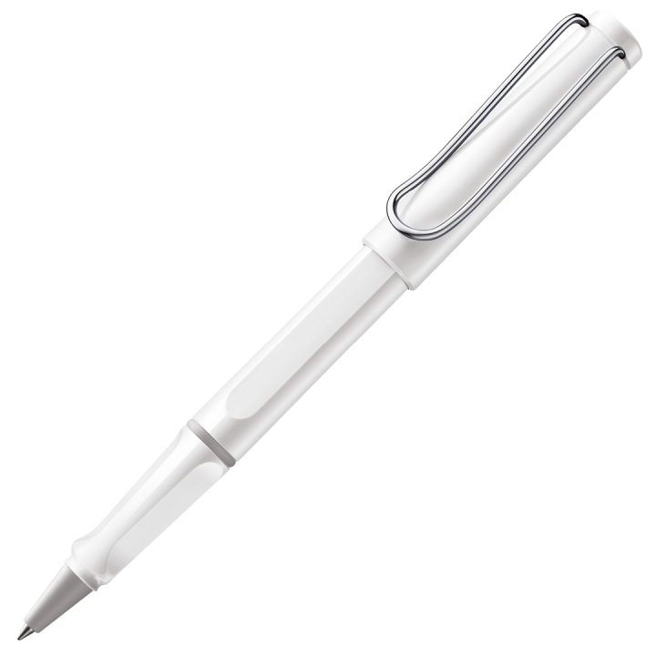 Safari Rollerball Shiny white i gruppen Penner / Fine Writing / Gavepenner hos Pen Store (101920)