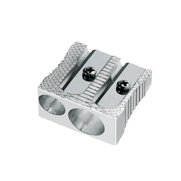 Dobbel Blyantspisser metal i gruppen Penner / Penntilbehør / Blyantspissere hos Pen Store (102254)