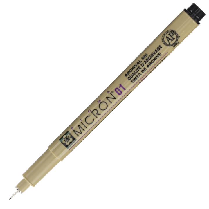 Pigma Micron Fineliner 01 i gruppen Penner / Skrive / Fineliners hos Pen Store (103817_r)