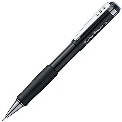 Twist-Erase Mekanisk Blyant 0,7 mm / Black i gruppen Penner / Skrive / Trykkblyanter hos Pen Store (104538)
