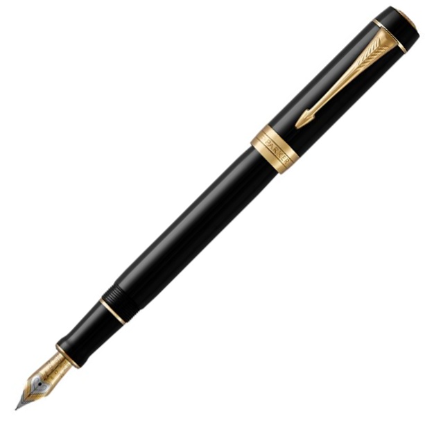 Duofold Centennial Fyllepenn Black i gruppen Penner / Fine Writing / Fyllepenner hos Pen Store (104663)