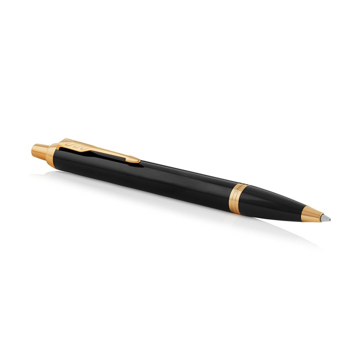 IM Black/Gold Kulepenn i gruppen Penner / Fine Writing / Kulepenner hos Pen Store (104669)