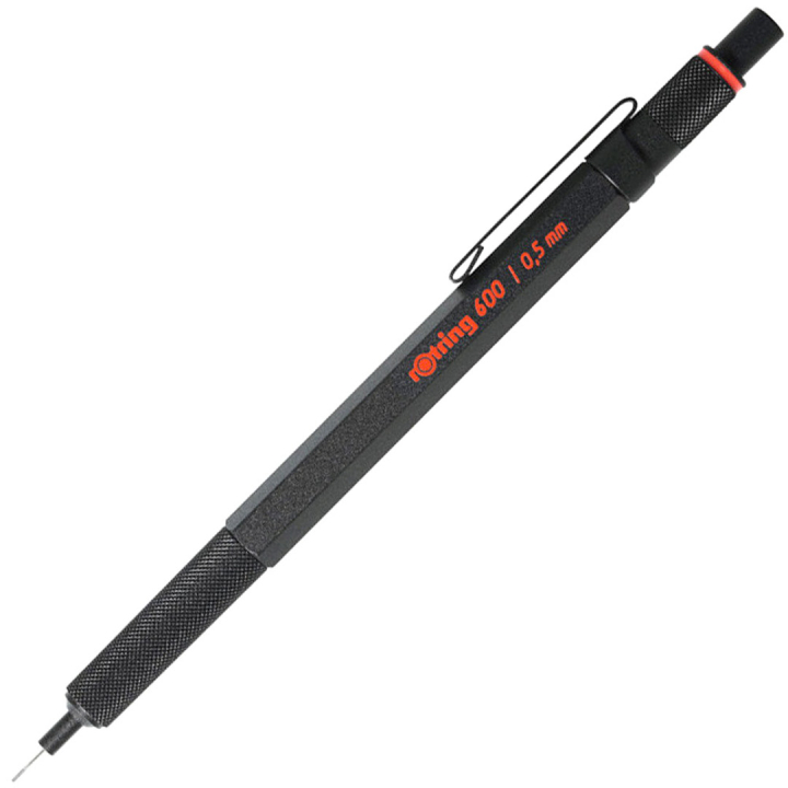 600 Mekanisk Blyant 0.5 Svart i gruppen Penner / Skrive / Trykkblyanter hos Pen Store (104711)