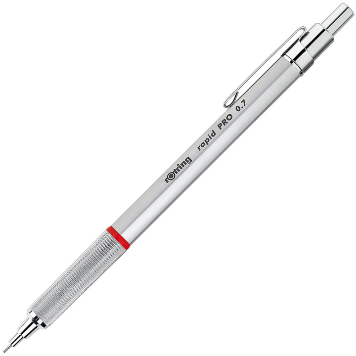 Rapid Pro Mekanisk Blyant 0.7 Sølv i gruppen Penner / Skrive / Trykkblyanter hos Pen Store (104724)