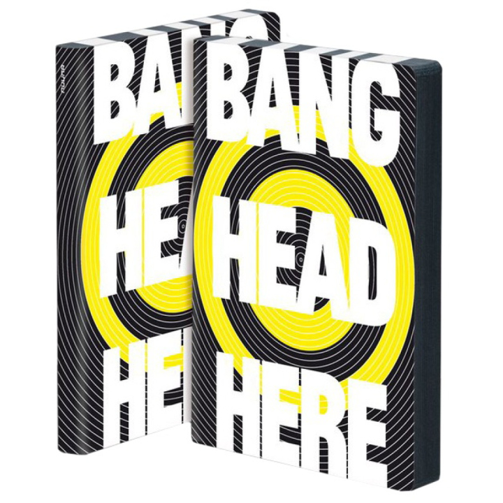 Notebook Graphic L - Bang Head Here i gruppen  Papir & Blokk / Skrive og ta notater / Notatbøker hos Pen Store (104865)