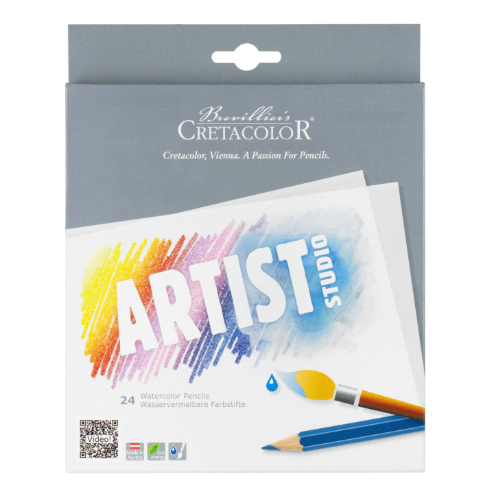 Artist Studio akvarellblyanter 24-pakke i gruppen Penner / Kunstnerpenner / Akvarellblyanter hos Pen Store (105027)