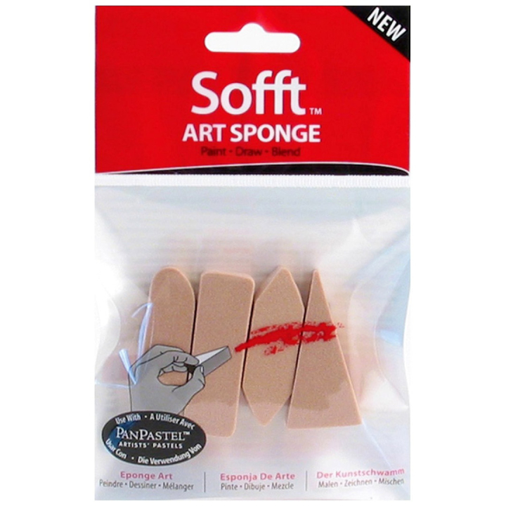 Sofft Art Sponge Mixed Shapes i gruppen Kunstnermateriell / Kunstnertilbehør / Verktøy og tilbehør hos Pen Store (106074)