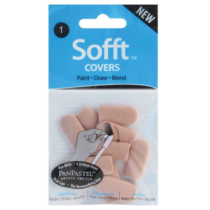 Sofft Covers Round No. 1 i gruppen Kunstnermateriell / Kunstnertilbehør / Verktøy og tilbehør hos Pen Store (106076)