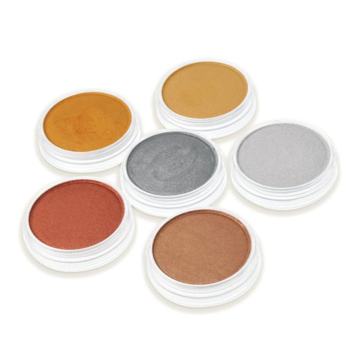 Soft Pastel Pans Metallic i gruppen Kunstnermateriell / Kunstnerfarge / Pastell / Tørrpastell hos Pen Store (106088_r)