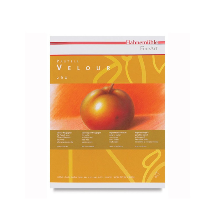 Pastell Velour Paper A3 i gruppen  Papir & Blokk / Artistblokk / Pastelblokk hos Pen Store (106207)