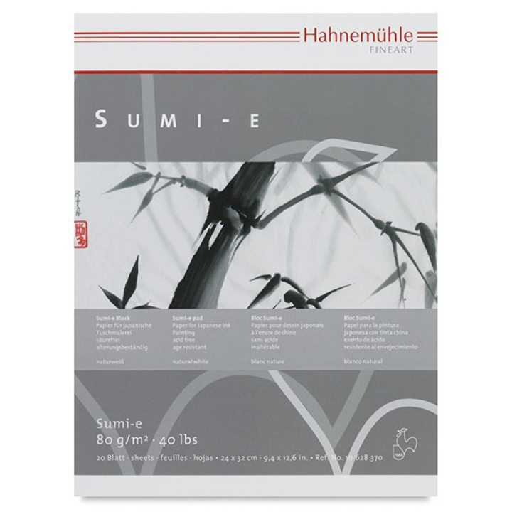 Sumi-e pad A4 i gruppen  Papir & Blokk / Artistblokk / Akvarellpapir hos Pen Store (106216)