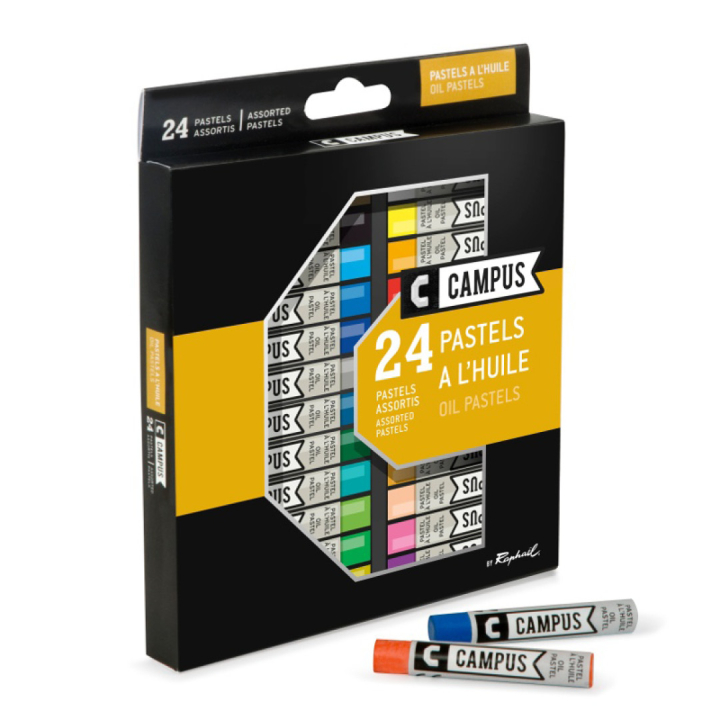 Campus 24 Pastels i gruppen Kunstnermateriell / Kritt og blyanter / Pastellkritt hos Pen Store (106246)
