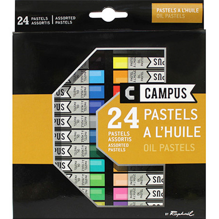 Campus 24 Pastels i gruppen Kunstnermateriell / Kritt og blyanter / Pastellkritt hos Pen Store (106246)
