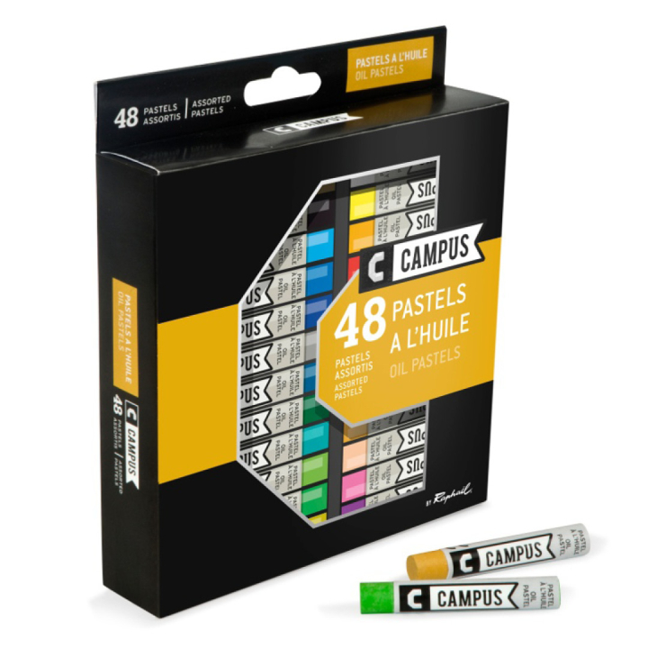 Campus 48 Pastels i gruppen Kunstnermateriell / Kritt og blyanter / Pastellkritt hos Pen Store (106256)
