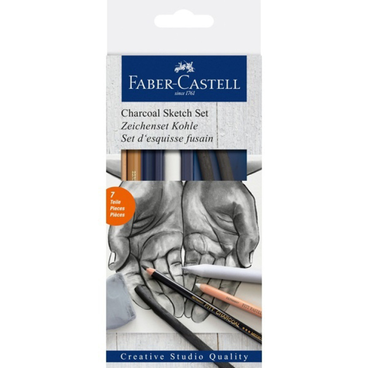 Drawing Set Charcoal i gruppen Penner / Skrive / Blyanter hos Pen Store (106536)