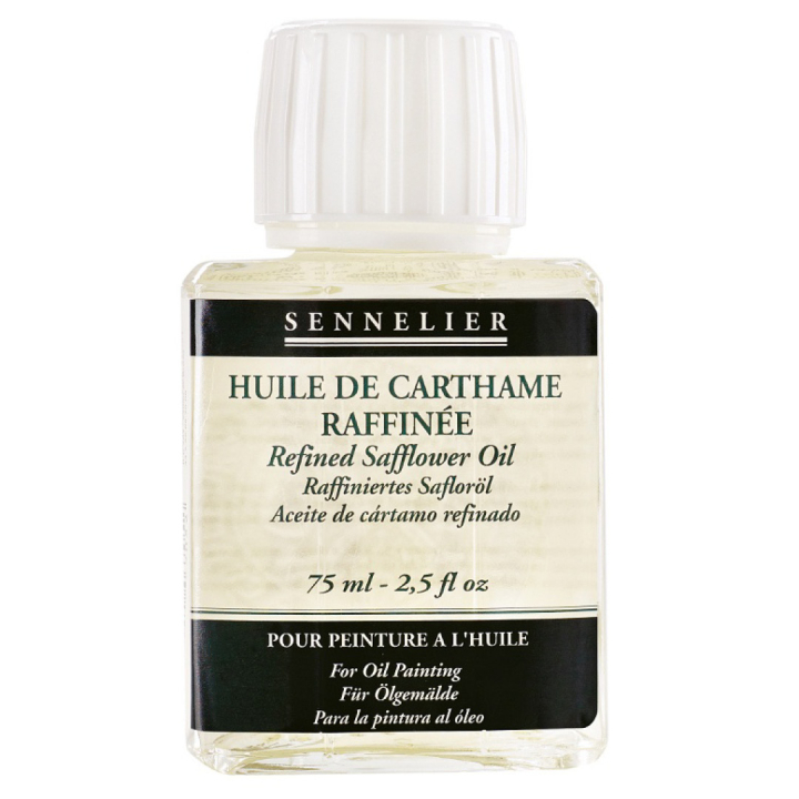 Refined Safflower Oil 75 ml i gruppen Kunstnermateriell / Malemedier og lakk / Oljemedium hos Pen Store (107498)