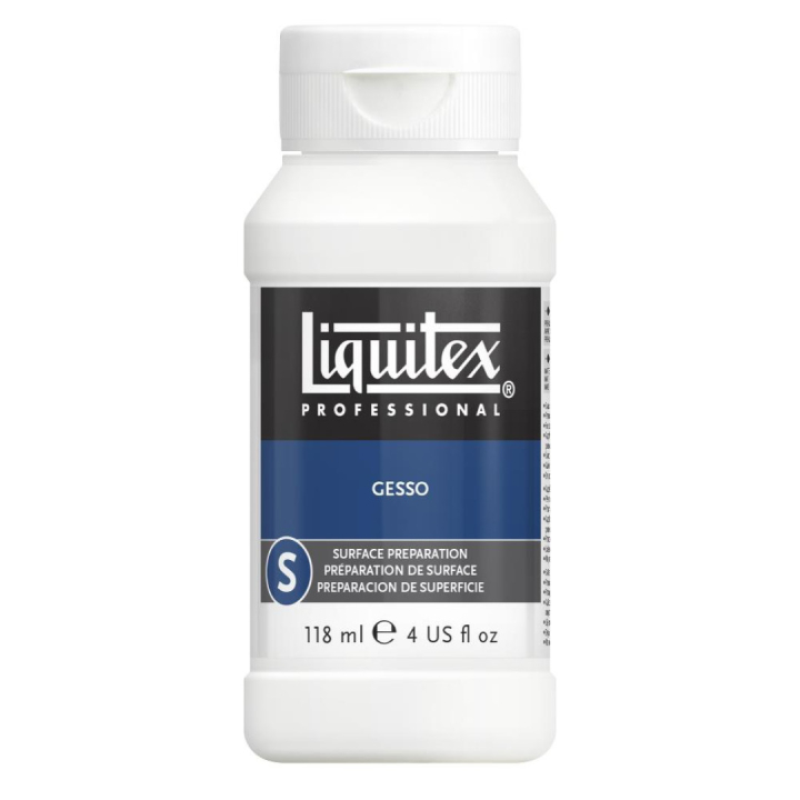 White Gesso Primer 118 ml i gruppen Kunstnermateriell / Malemedier og lakk /  Gesso og grunning hos Pen Store (107508)