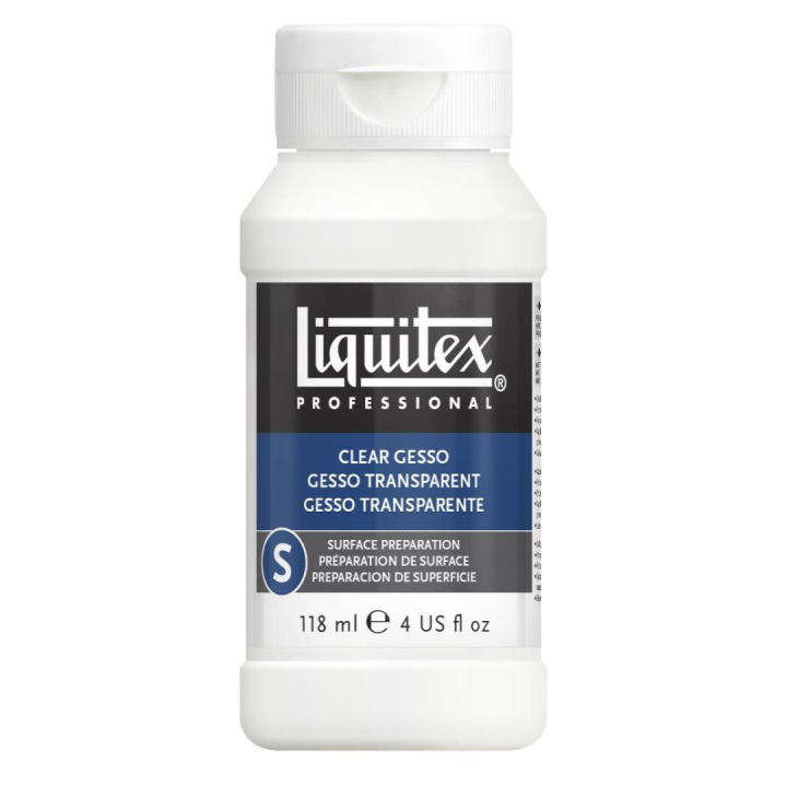 Clear Gesso 118 ml i gruppen Kunstnermateriell / Malemedier og lakk /  Gesso og grunning hos Pen Store (107513)