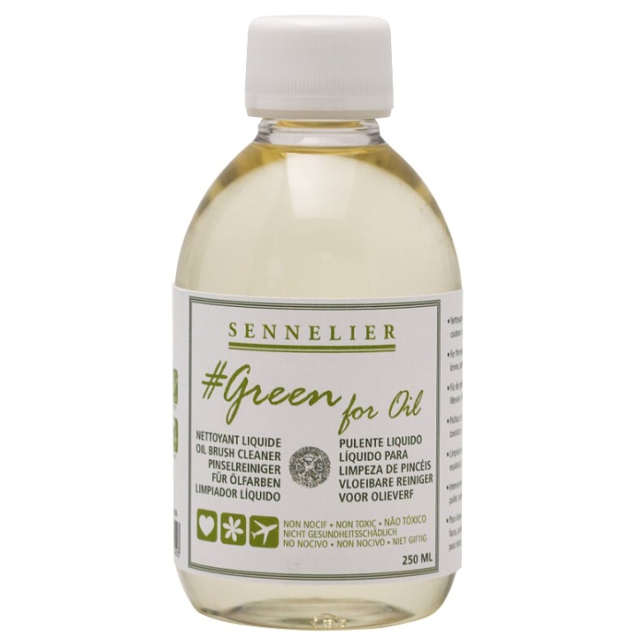 Green For Oil Brush Cleaner 250 ml i gruppen Kunstnermateriell / Malemedier og lakk / Oljemedium hos Pen Store (107521)