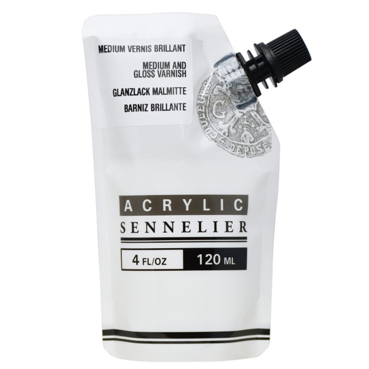 Abstract Gloss Varnish120 ml i gruppen Kunstnermateriell / Malemedier og lakk /  Akrylmedium hos Pen Store (107526)