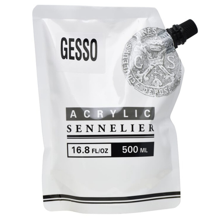 Abstract Gesso 120 ml i gruppen Kunstnermateriell / Malemedier og lakk /  Gesso og grunning hos Pen Store (107529)