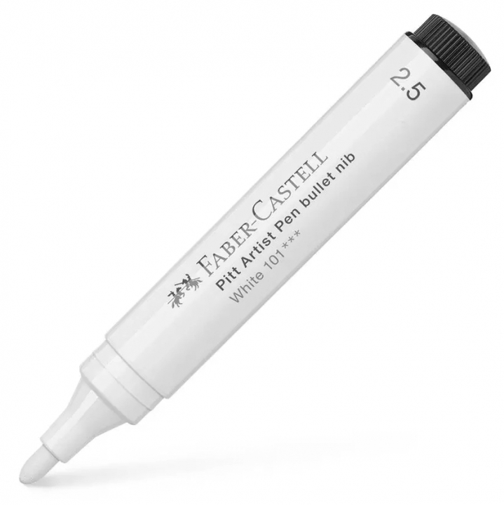 PITT Artist Pen White 2.5 mm i gruppen Penner / Kunstnerpenner / Tusjpenner hos Pen Store (107604)
