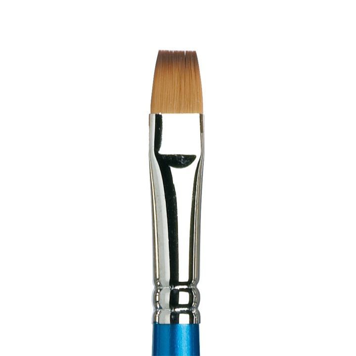 Cotman Pensel - Series 555 Flat 12 i gruppen Kunstnermateriell / Pensler / Syntetiske pensler hos Pen Store (107627)
