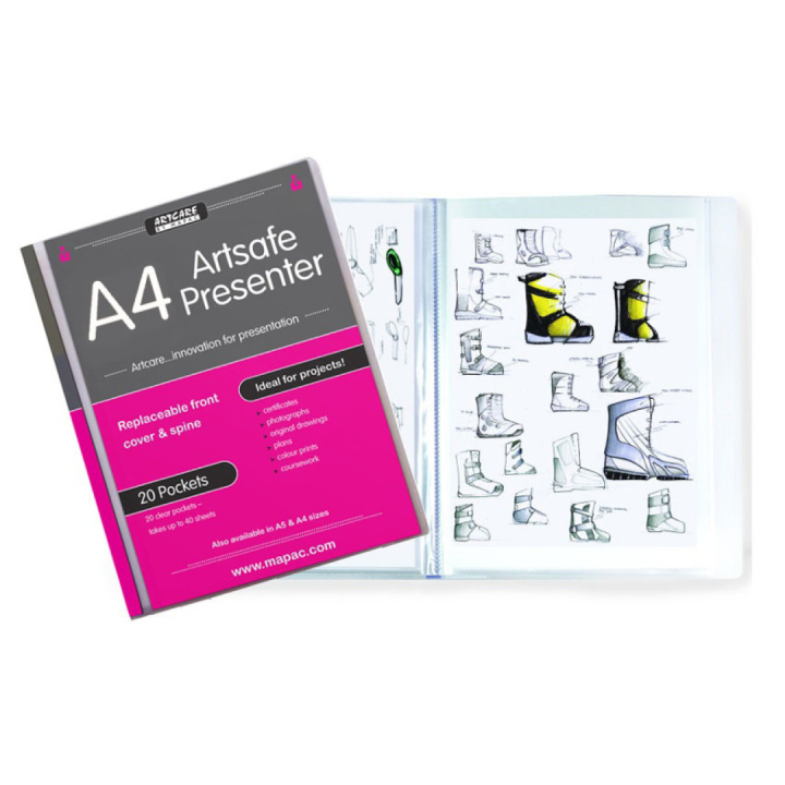 ArtSafe Presenter A4 i gruppen Kunstnermateriell / Kunstnertilbehør / Oppbevaring hos Pen Store (108785)