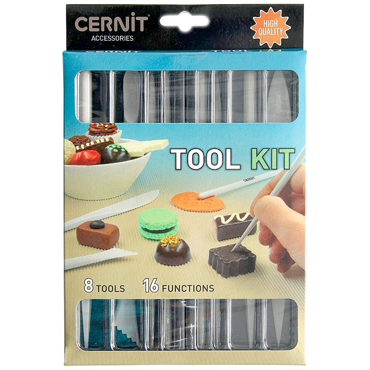 Tool Kit 8-set i gruppen Hobby & Kreativitet / Skape / Modelleire hos Pen Store (108889)