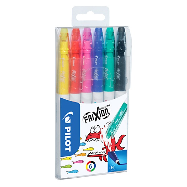 Frixion Colors 6-pakke i gruppen Penner / Kunstnerpenner / Tusjpenner hos Pen Store (109336)