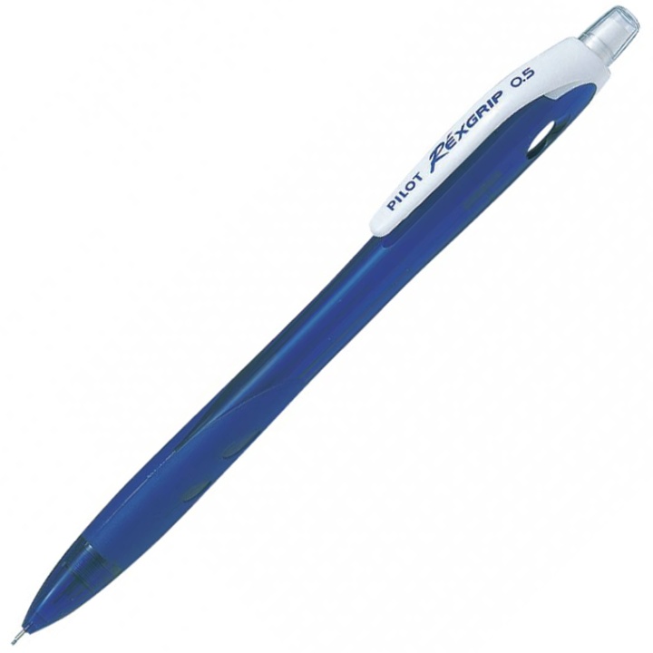 Mekanisk Blyant RexGrip 0,5 blue i gruppen Penner / Skrive / Trykkblyanter hos Pen Store (109534)