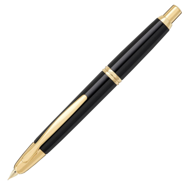 Capless Fyllepenn Black/Gold i gruppen Penner / Fine Writing / Fyllepenner hos Pen Store (109539)