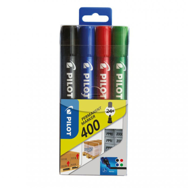 Permanent Marker 400 4-pakke i gruppen Penner / Merking og kontor / Merkepenner hos Pen Store (109705)