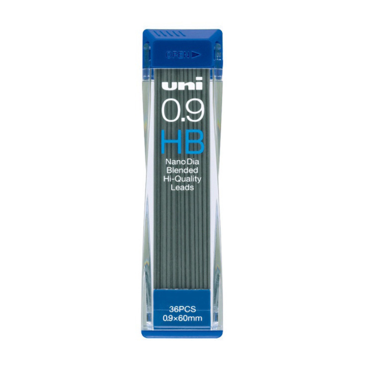 Nano Dia Stift 0.9 40-pakke HB i gruppen Penner / Penntilbehør / Miner hos Pen Store (110310)