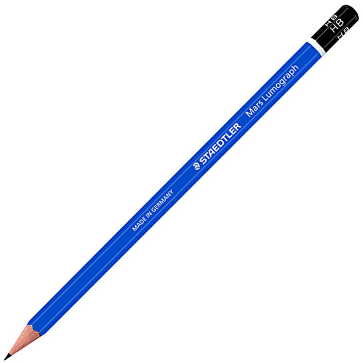 Blyantpenn Mars Lumograph 100 i gruppen Kunstnermateriell / Kritt og blyanter / Grafitt og blyant hos Pen Store (110763_r)
