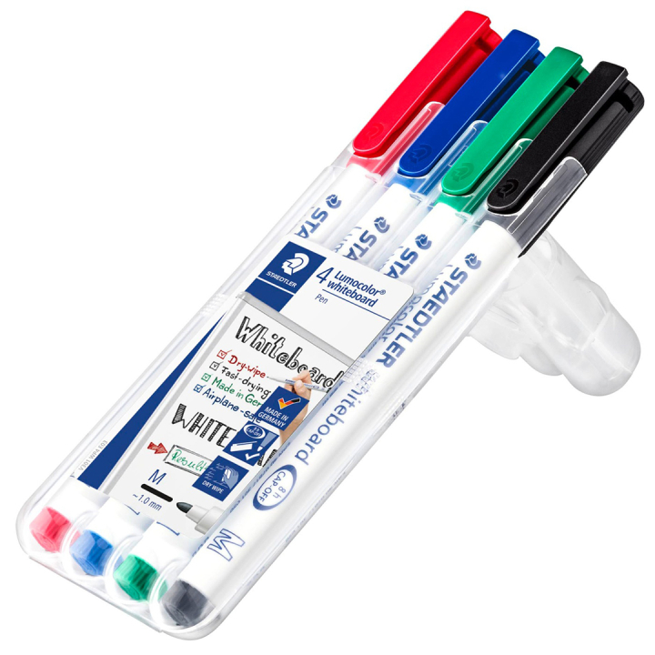 Lumocolor Whiteboard Medium 4-pakke i gruppen Penner / Merking og kontor / Whiteboard tusjer hos Pen Store (110983)