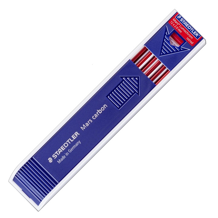 Mars 2 mm stift 12-pakke colored Blue i gruppen Penner / Penntilbehør / Miner hos Pen Store (111065)