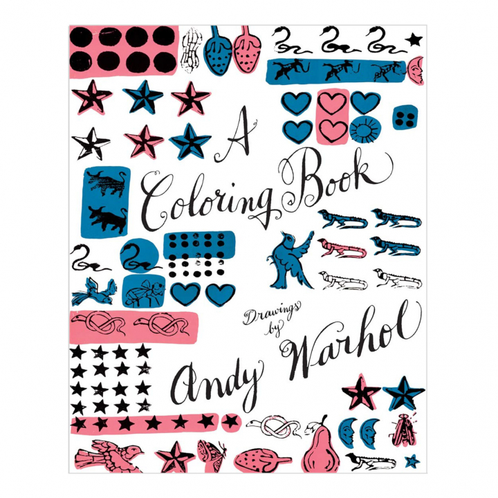 A Coloring Book: Drawings by Andy Warhol i gruppen Hobby & Kreativitet / Bøker / Fargebøker for voksne hos Pen Store (111738)