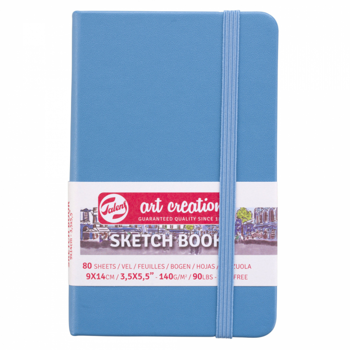 Art Creation Sketchbook Pocket Lake Blue