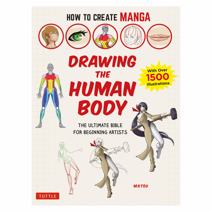 How to Create Manga: Drawing the Human Body i gruppen Hobby & Kreativitet / Bøker / Instruksjonsbøker hos Pen Store (111879)