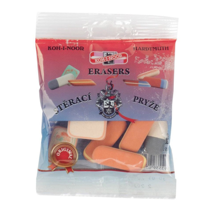 Viskelær Pebbles 10-set i gruppen Penner / Penntilbehør / Viskelær hos Pen Store (112458)